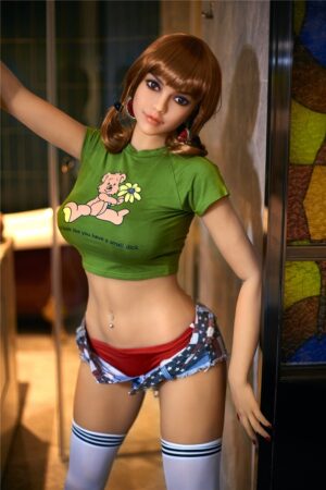 Realistyczna E Miseczka Sex Doll TPE Irontech Doll 159cm Prywatny Komfort