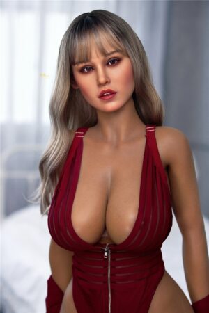 Harmonijna linia 85 56 94 cm w modelu 165 cm od Irontech Doll z miseczką G dla ciepłej chwili pełnej czułości