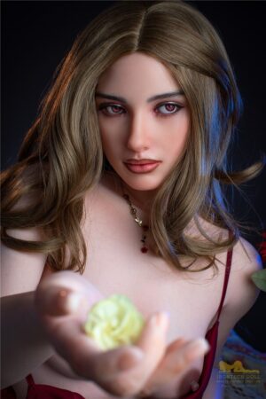 Realistyczna obecność Luna 168 cm od Irontech Doll wykonana z silikonu z miseczką B o proporcjach stworzonych do domowego wnętrza
