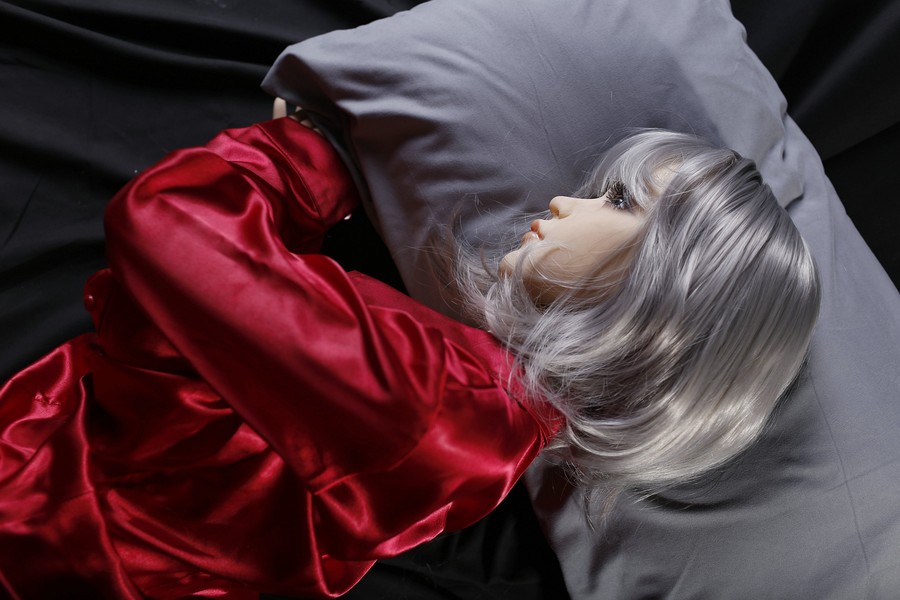 Realistyczna lalka 158 cm marki Qita Doll wykonana z TPE i z miseczką G dla bliskości prowadzonej bez pośpiechu - obrazek 2