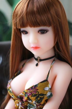 Miękka towarzyszka TPE o wzroście 125 cm od Aimi Doll z miseczką D w harmonijnym kobiecym stylu