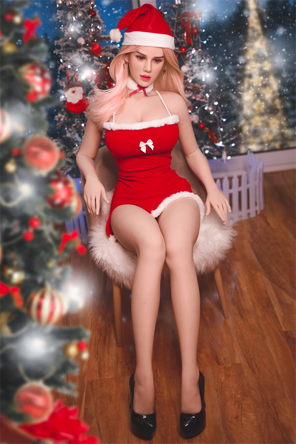 Harmonijna linia 91 55 96 cm w modelu 164 cm od JY Doll z miseczką E dla bliskości prowadzonej bez pośpiechu - obrazek 3