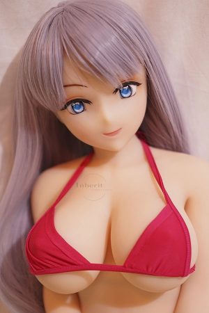Ta 80-centymetrowa lalka anime TPE marki Inherit Doll ma biust w rozmiarze G i emanuje harmonijnym i kobiecym urokiem.