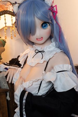 lalka miłości 145 cm jako realistyczna lalka z silikonową głową i korpusem TPE od Inherit  anime Doll z linią biustu w miseczce D w nastroju bliskości budowanej stopniowo