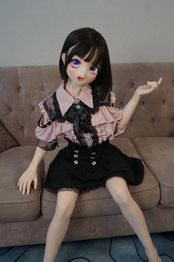 Kobieca równowaga biustu talii i bioder w lalce 132 cm od Inherit Doll mini z miseczką A dla prywatnej chwili we własnym tempie - obrazek 4