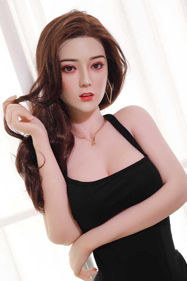 Miękki kontakt z silikonu w modelu 170 cm od Cos Doll z biustem w miseczce G dla bliskości prowadzonej bez pośpiechu - obrazek 3