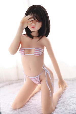Elegancka sylwetka S 125 cm od Cos Doll wykonana z TPE oraz z miseczką B w harmonijnym kobiecym stylu