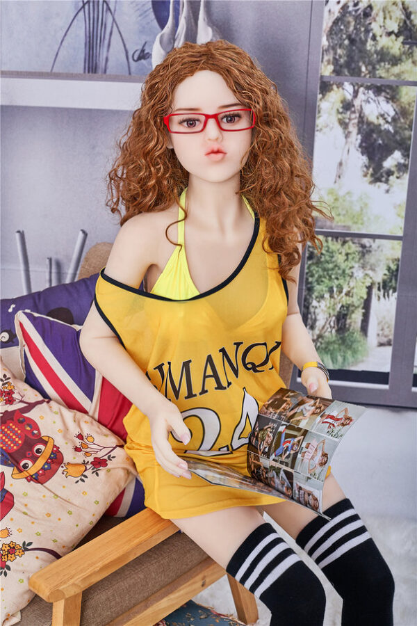145 Cm, Miseczka C, Kręcone Włosy, Słodkie I Urocze Sex Doll