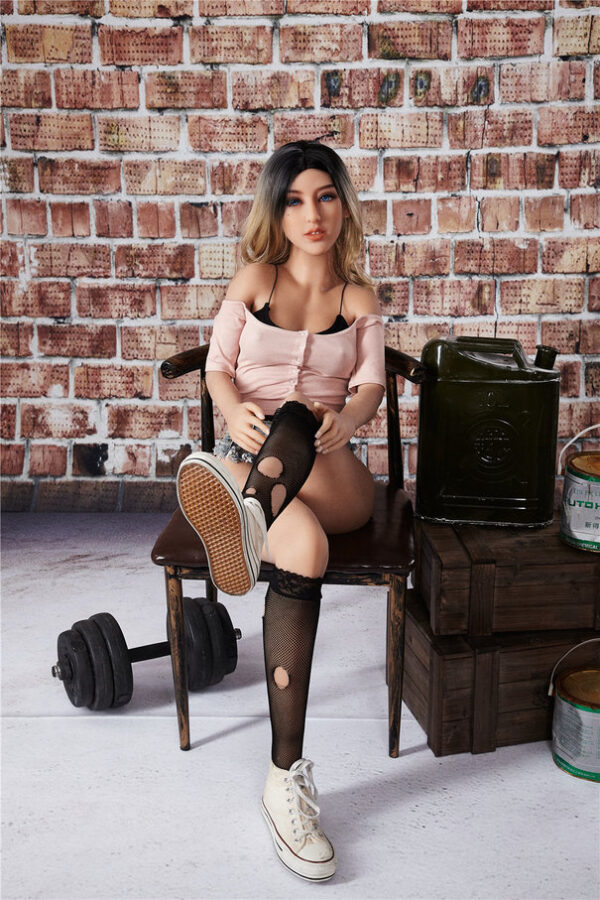 154Cm Miseczka G Duży Biust Brązowe Włosy Czarne Oczy Seksowna Sex Doll - obrazek 5