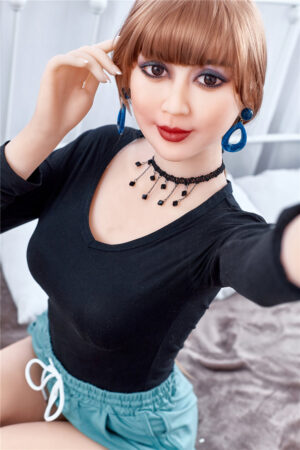 Smukła Sex Doll TPE z Dyskretnym Napięciem