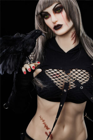 Realistyczna sex doll Irontech Doll 168 cm TPE z biustem w miseczce D i miękką aurą wieczoru