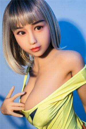 Irontech Doll 160 cm Saya lalka TPE z miseczką F z TPE i pełniejszą sylwetką na spokojny domowy wieczór