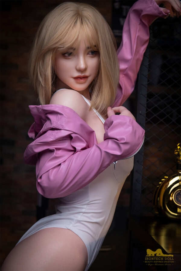 169Cm Miseczka F Duży Biust Krótkie Blond Włosy Czarne Oczy Biała Cera Siostra Sex Doll - obrazek 5