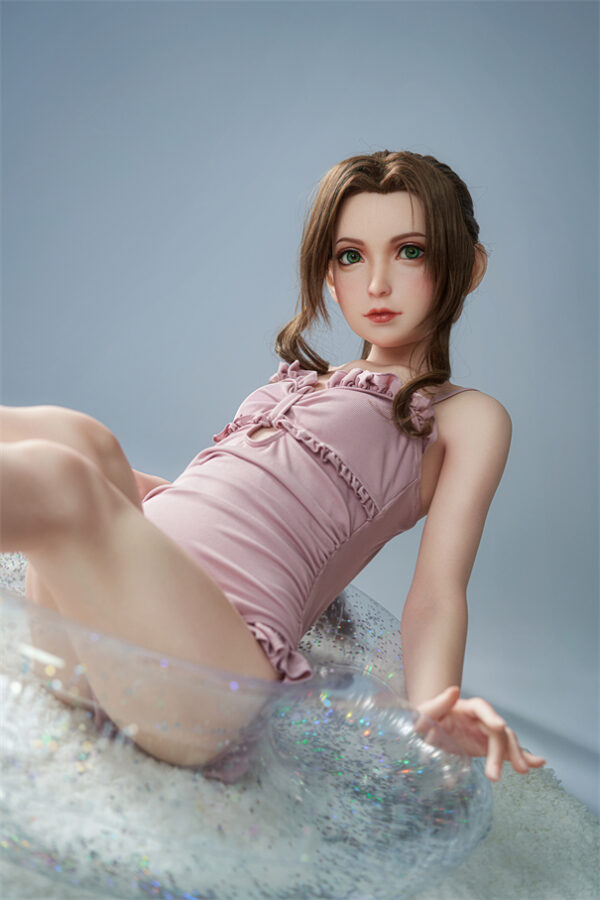 125cm czarne włosy Filiżanka może stać Sex Doll - obrazek 7