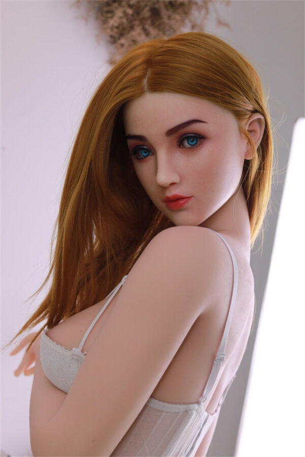 135cm czarne włosy miseczka B galaretowata klatka piersiowa Sex Doll - obrazek 7