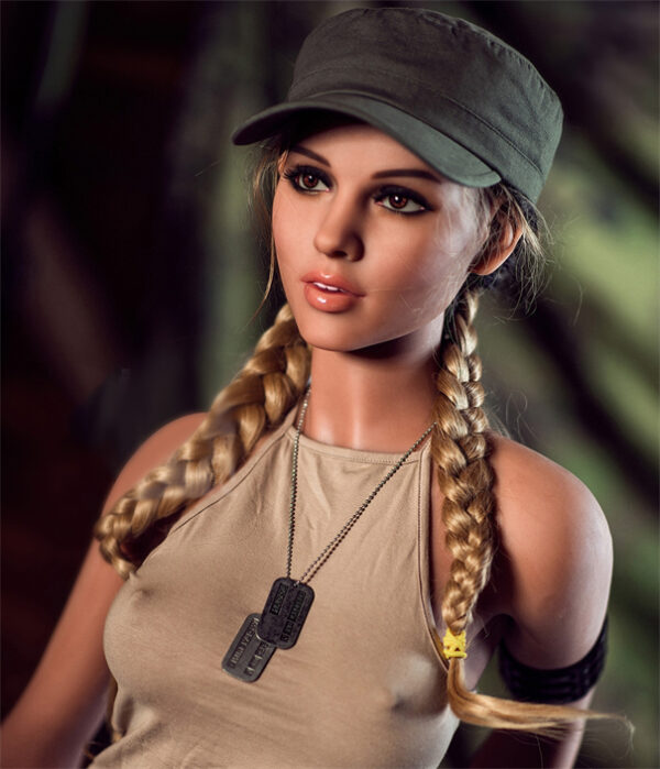 166CM Blond Niebieskie Oczy Miseczka B Sredni Biust TPE - obrazek 21