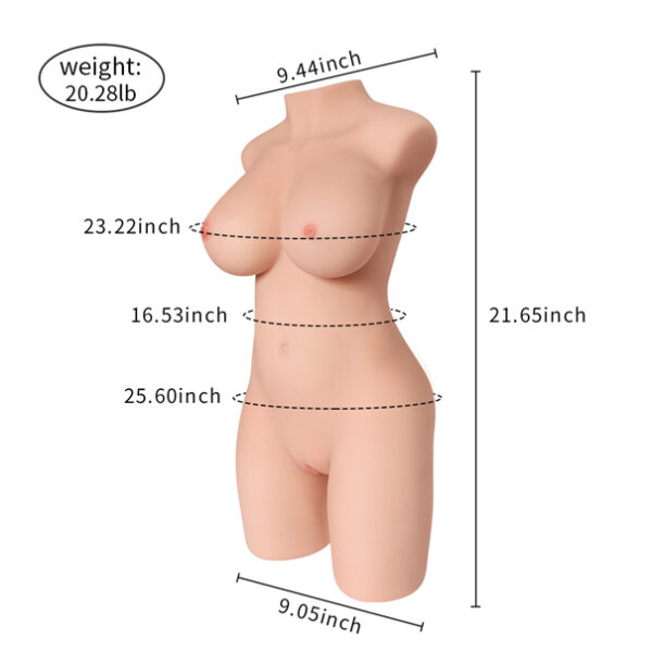 55cm Maiya No. 2 Lalka C Cup Silikon Sexy Doll - obrazek 3
