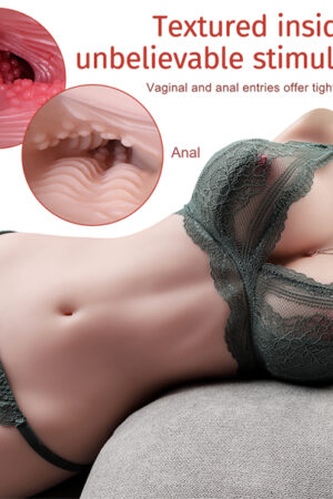 43,5cm He Mengsha Ulepszona Lalka Seksualna Górna Część Ciała Torso