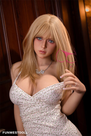 162cm Blond Włosy Miseczka F Seksowna Sex Lalka