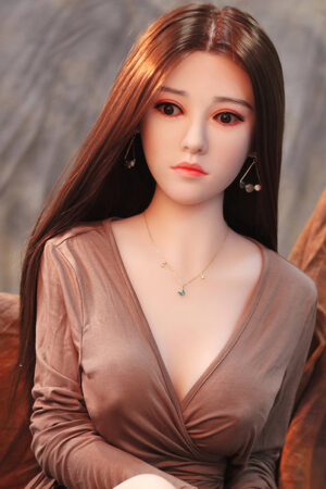 158 Cm Mała Klatka Piersiowa, Czarne Włosy, Czarne Oczy, Silikonowa Głowa, Można Przeszczepić Włosy, Można Wykorzystać na Biodra Sex Doll